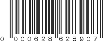 UPC 000628628907