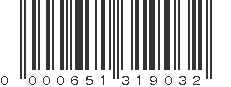 UPC 000651319032