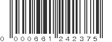 UPC 000661242375