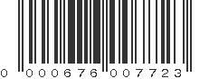 UPC 000676007723