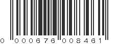 UPC 000676008461