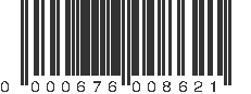 UPC 000676008621