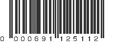 UPC 000691125112