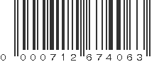 UPC 000712674063