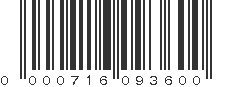 UPC 000716093600