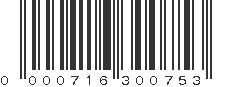 UPC 000716300753