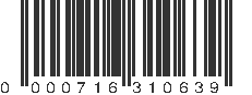 UPC 000716310639