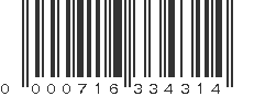 UPC 000716334314