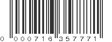 UPC 000716357771