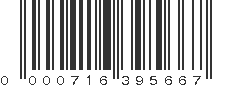 UPC 000716395667