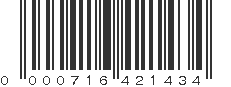 UPC 000716421434