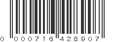 UPC 000716428907