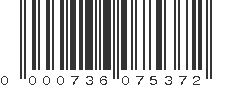 UPC 000736075372