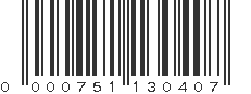 UPC 000751130407