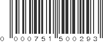 UPC 000751500293