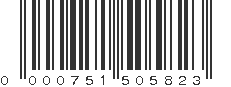 UPC 000751505823