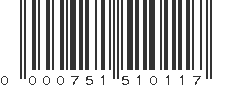 UPC 000751510117