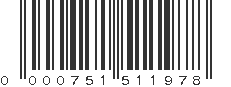 UPC 000751511978