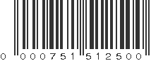 UPC 000751512500