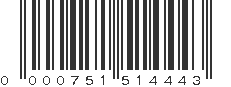 UPC 000751514443