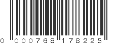 UPC 000768178225