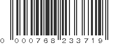 UPC 000768233719