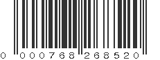 UPC 000768268520