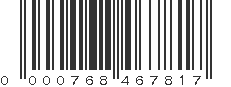 UPC 000768467817