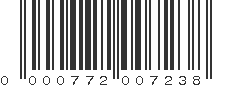 UPC 000772007238