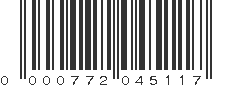 UPC 000772045117