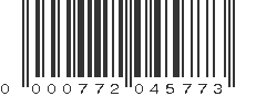 UPC 000772045773