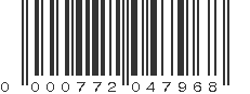 UPC 000772047968