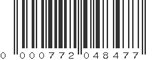 UPC 000772048477