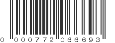 UPC 000772066693