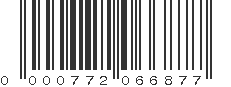 UPC 000772066877