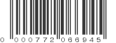 UPC 000772066945