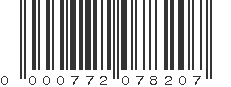 UPC 000772078207