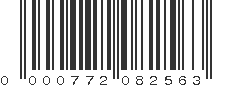 UPC 000772082563