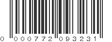 UPC 000772093231