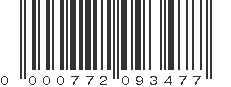 UPC 000772093477