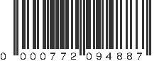 UPC 000772094887