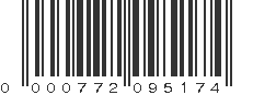 UPC 000772095174