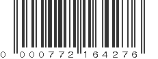 UPC 000772164276