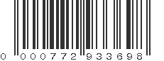 UPC 000772933698