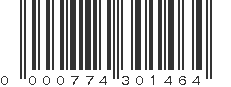 UPC 000774301464