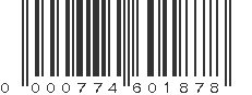 UPC 000774601878