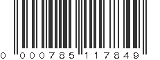 UPC 000785117849