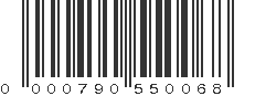 UPC 000790550068