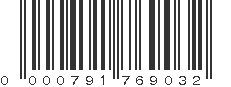 UPC 000791769032