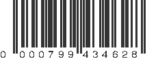 UPC 000799434628